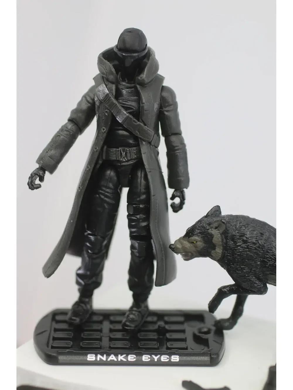 G.I. Joe Rise of Cobra Snake Eyes Paris Pursuit Black Timber Variant Hasbro 2009 - Picture 5 of 10